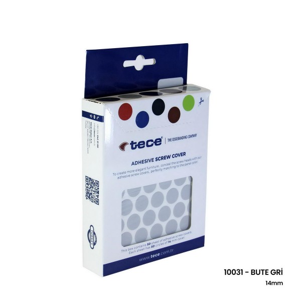 Vida Gizleyici Yapışkanlı Tapa Gri